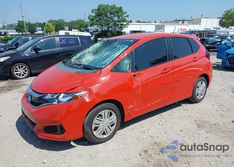 2018 Honda Fit Lx из США, поврежденный, VIN 3HGGK5H44JM713965